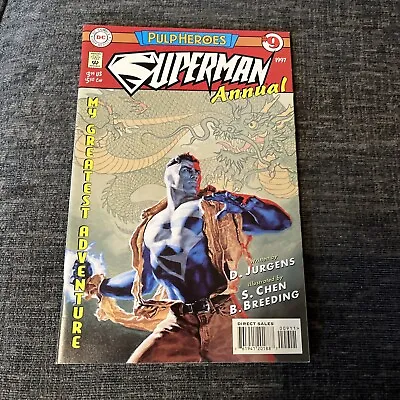 Buy Superman Annual - #9 - Pulp Heroes - DC Comics 1997 • 5.99£