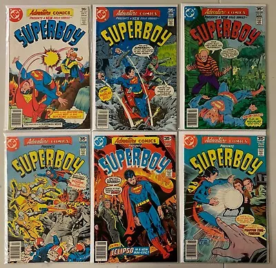 Buy Adventure Comics Complete Superboy Run #453-458 6 Diff 6.0 (1977-78) • 12.79£