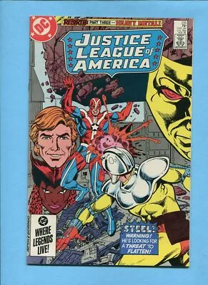 Buy Justice Of League America #235 STEEL DC Comics February 1985 VF/NM • 1.61£