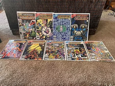 Buy Crisis On Infinite Earths #1 4 5  6 7 8 9 11 12 DC, 1985-86 KEY Issues* 9 Books • 35.49£