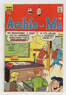 Buy Archie And Me #39 VG 4.0 1970 Low Grade • 2.37£