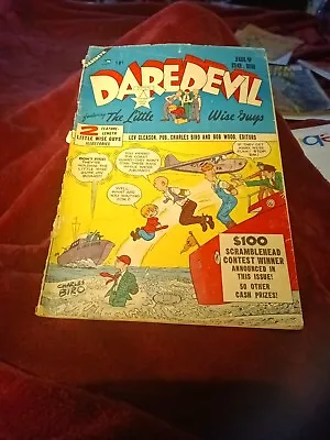 Buy Lev Gleason DAREDEVIL #88 Golden Age 1952 Crime Comics The Little Wise Guys • 17.36£