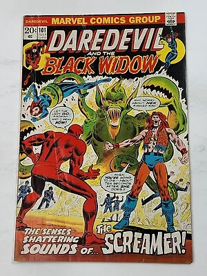 Buy Daredevil 101 1st Full App Agnar The Screamer Marvel Comics Bronze Age 1973 • 11.87£
