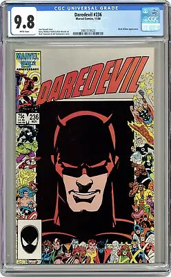 Buy Daredevil #236 CGC 9.8 1986 3961518023 • 207.88£