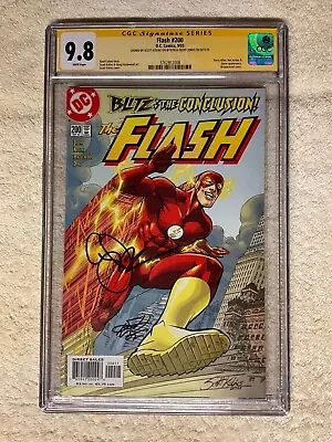 Buy DC Comics The Flash #200 CGC SS 9.8 Signed By Geoff Johns & Scott Kolins ZOOM • 276.71£