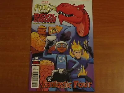 Buy Marvel Comics:  MOON GIRL AND DEVIL DINOSAUR #30  June 2018  Fantastic Four • 4.99£