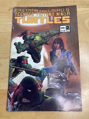 Buy Eastman & Laird's Teenage Mutant Ninja Turtles Book #2 3rd Printing Comic 1986 • 8£