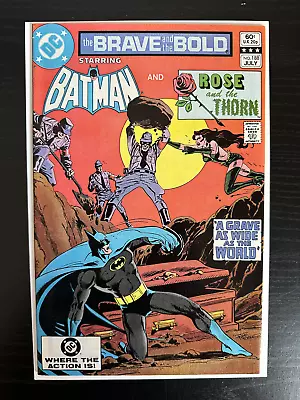 Buy The Brave And The Bold #188 Batman And Rose And The Thorn VF+ 1982 DC Comics • 6.35£