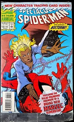 Buy Spectacular Spider-man Annual #13 Mint Sealed In Polybag With Promo Card 1993 • 3.99£