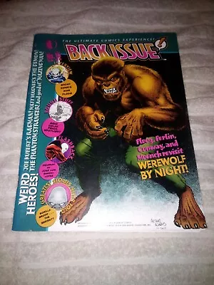 Buy BACK ISSUE Magazine #15 Comic Book Fanzine 2006 Awesome Cond Werewolf By Night • 28.74£