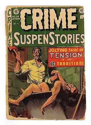 Buy Crime Suspenstories #24 PR 0.5 1954 • 160.74£