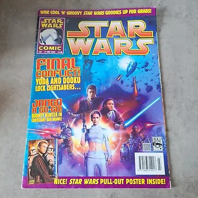 Buy Star Wars Comic Issue #7 July 2002 Complete With Poster Final Conflict Book • 8.09£