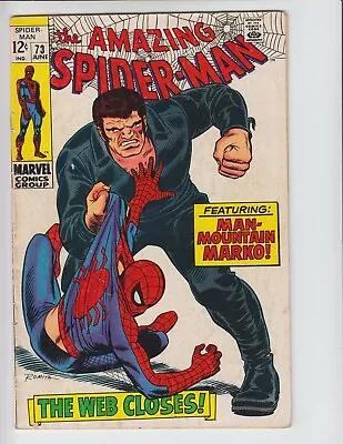 Buy Amazing Spider-Man, The #73 VG; Marvel | Low Grade - Silvermane - We Combine Shi • 54.36£