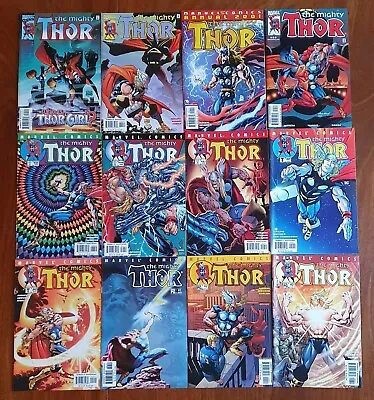 Buy Marvel Comics Bundle - The Mighty Thor  Vol 2 33-43, Annual - Jurgens/Kubert  • 7.20£