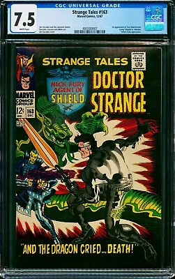 Buy Strange Tales #163 Cgc 7.5 Marvel Comics • 151.90£