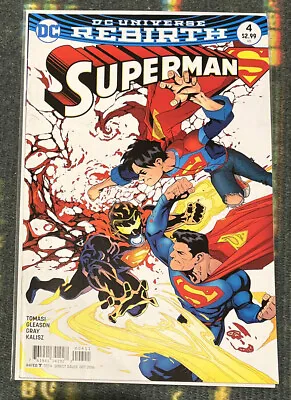 Buy Superman #4 DC Comics Rebirth 2016 Sent In A Cardboard Mailer • 3.99£