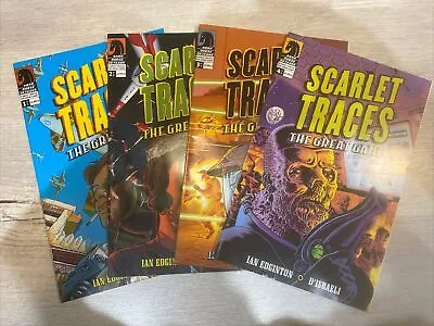 Buy Scarlet Traces, The Great Game#1-4 2006 Dark Horse Complete 2000AD • 5.99£