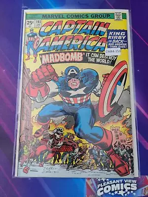 Buy Captain America #193 Vol. 1 8.0 Marvel Comic Book Cm84-150 • 35.97£