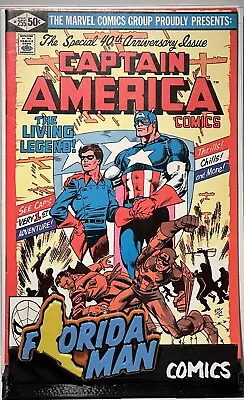 Buy Captain America #255 VF/NM 9.0 Origin Retold, Roger Stern/John Byrne Marvel 1981 • 8£