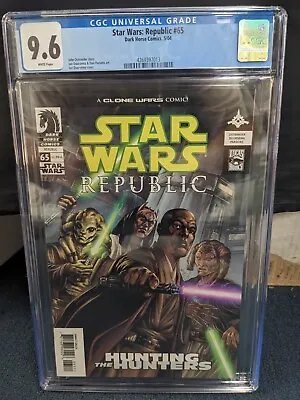 Buy Star Wars: Republic #65, CGC 9.6 White, (2004) 1st Barris Offee & Commander Bly • 114.63£