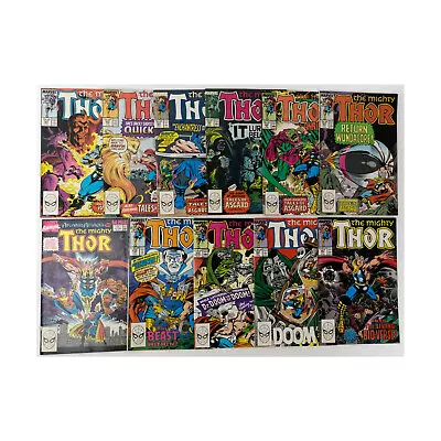 Buy Marvel Comics Thor Thor (The Mighty) Comic Collection - 11 Issues! VG • 27.71£