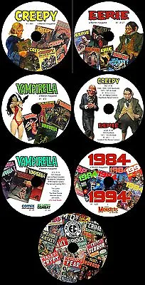 Buy 800+ Comics Creepy Eerie Vampirella Blazing C. Warren Magazine + Ec Comics Dvd • 19.93£