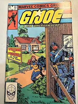 Buy G.I. Joe A Real American Hero #10 Marvel 1983 Snake Eyes Cobra 9.2+ Near Mint • 13.84£