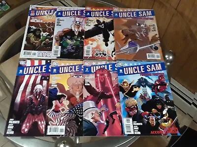 Buy Uncle Sam & Freedom Fighters #1-8 (2006 DC 2 3 4 5 6 7) Palmiotti / Gray / Acuna • 15.99£
