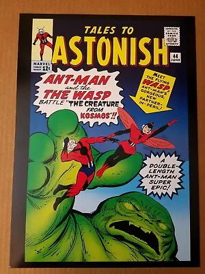 Buy Tales To Astonish 44 Creature From Kosmos Ant-Man Marvel Poster By Jack Kirby • 12.06£