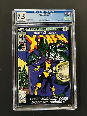 Buy Uncanny X-Men #143 CGC 7.5 (1981) – N'Garai App • 27.59£