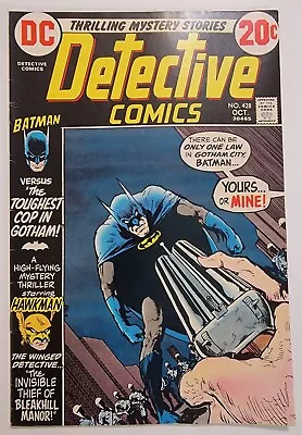 Buy Detective Comics #428 VF- Hawkman App. 1972 Nelson Bidwell ~ Vintage Bronze Age • 23.74£