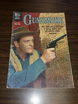 Buy Gunsmoke #21 Cowboy Western Dell Comics June-july 1960 • 9.99£