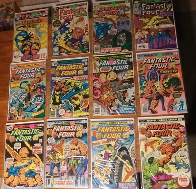 Buy FANTASTIC FOUR LOT OF 12 . #'s 166 167 168 169 170 171 172 174 Etc See Pics&read • 42.71£
