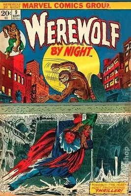 Buy Werewolf By Night #9 VG 1973 Stock Image Low Grade • 7.52£