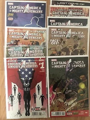 Buy Captain America And The Mighty Avengers # 1 - 9 Nm- Complete 2015 Series • 12£