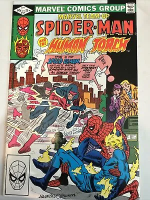 Buy Marvel Team-Up # 121 ~ Spider-Man & Human Torch ~ 1st Frog-Man ~ NM- Cond • 11.86£
