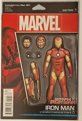 Buy Invincible Iron Man #1 (2015) Action Figure Variant - Signed By J T Christopher • 12.50£