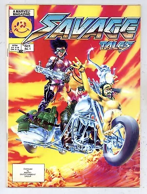 Buy Savage Tales V.2#1 FN Golden Cover! Trimpe Severin Morrow 1st NAM 1985 R914 • 7.94£