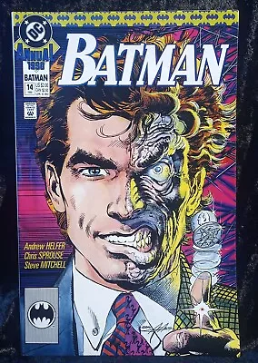Buy Batman Annual #14 (1990) Two-Face Origin VF Neal Adams Cover DC Comics • 3.56£