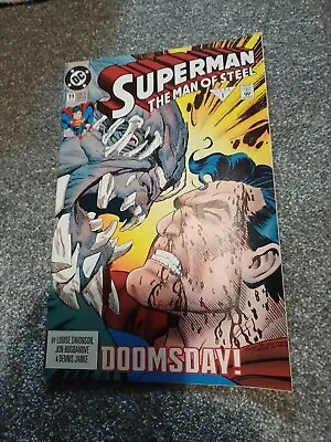 Buy Superman The Man Of Steel Vol 1 #19 January 1993 Doomsday Is Here DC Comic Book • 8£