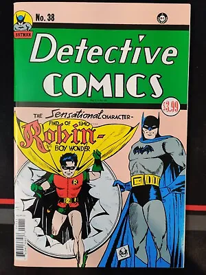 Buy DETECTIVE COMICS #38 NM (Facsimile 2020 Version) DC Comics 1st App Robin! • 3.90£
