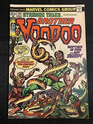 Buy Strange Tales #170 2nd Appearance And Origin Brother Voodoo #172 1st Talon • 120.64£
