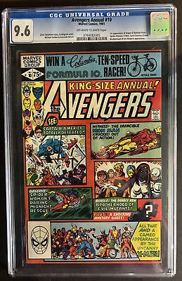 Buy Avengers Annual #10 CGC 9.6 1981  1st App. Rogue, Madelyne Pryor • 197.65£