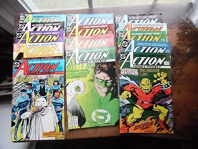 Buy Action Comics Weekly Copper Age 14 Sequential #629-642 DC 1988-89 VG+ • 28.15£