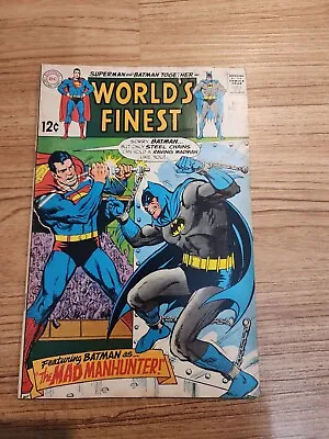 Buy Worlds Finest Comic Book 182 Batman And Superman Silver Age 69 • 8.41£