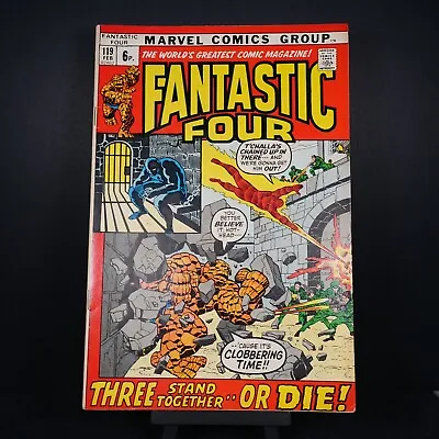 Buy Fantastic Four #119 - Marvel Comics - 1972 - 8.5 • 18.49£
