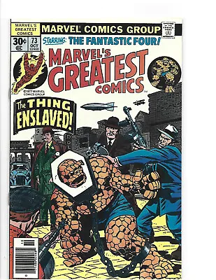 Buy Marvel's Greatest Comics # 73 * Fantastic Four * Stan Lee * Jack Kirby • 1.81£