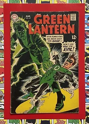Buy GREEN LANTERN #67 - MAR 1969 - 1st RORI DAG APPEARANCE - VG+ (4.5) CENTS COPY! • 10.99£
