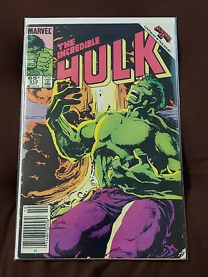 Buy Incredible Hulk 312 Vf Newsstand Edition • 11.86£