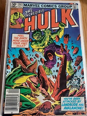 Buy Incredible Hulk 263 - 1981 • 3.99£